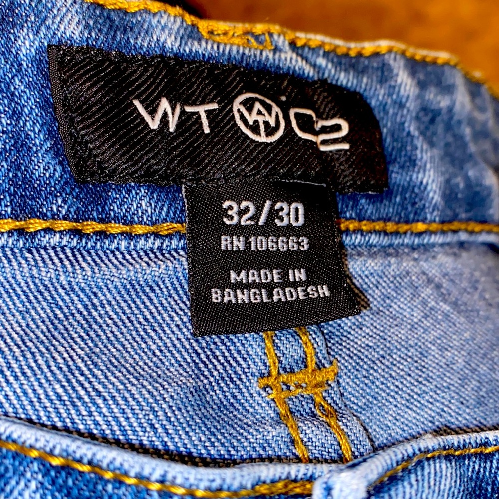 WTO2 men’s jeans more comfortable stretchable jeans by 32x30.